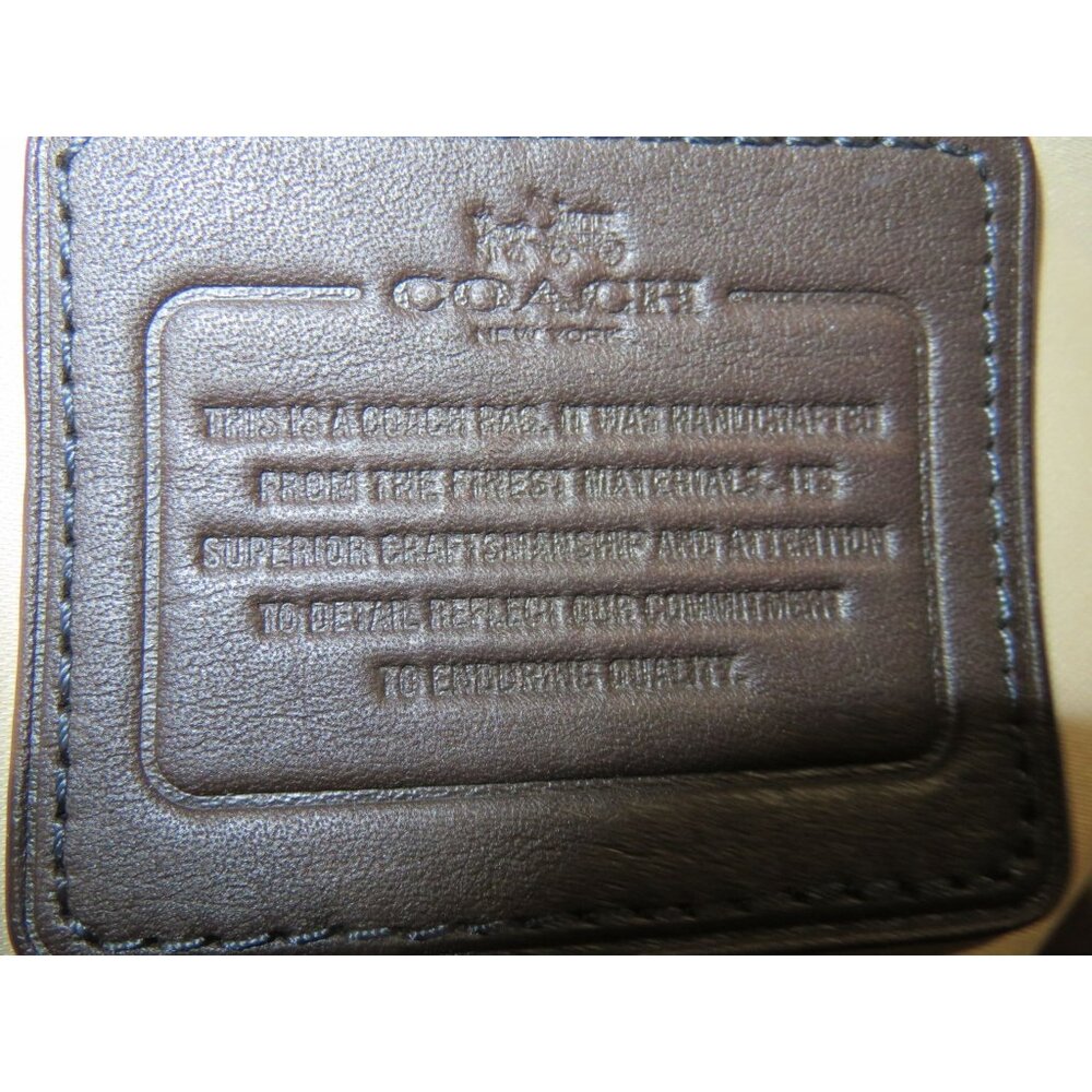 Coach 2014 Colette Brown Gray Exotic Python Graphite Embossed Leather Crossbody - Picture 8 of 16